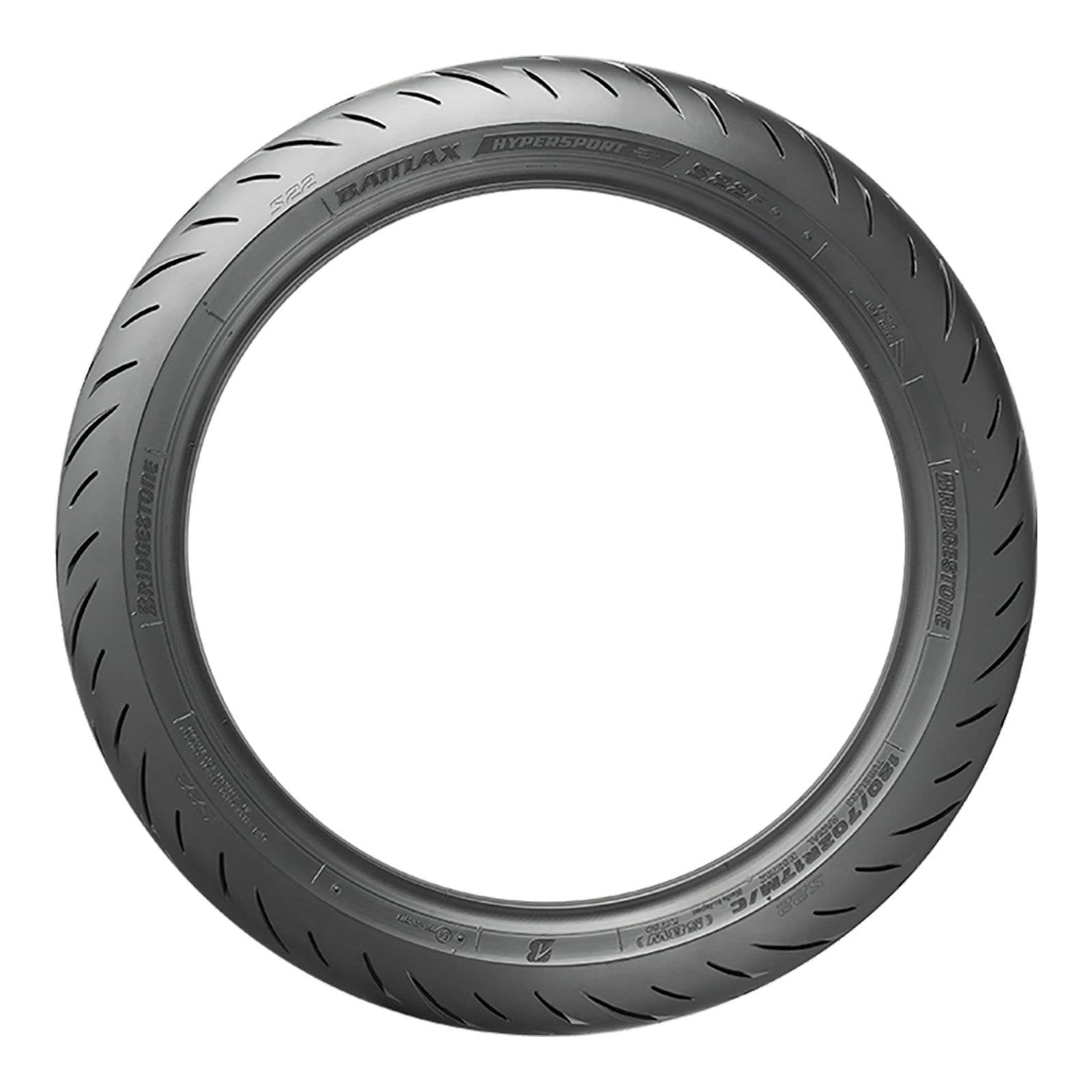 Bridgestone S22 110/70-17 Front Hypersport Tubeless Tyre (54H